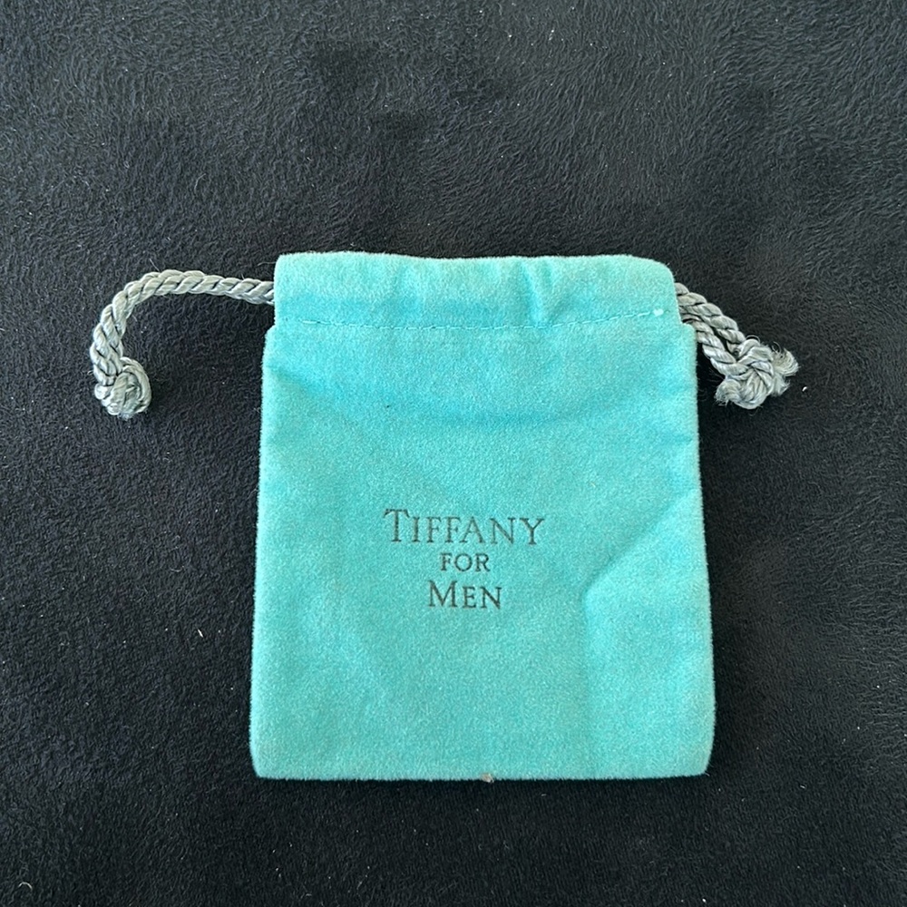 Tiffany for MEN drawstring Jewelry Dust Bag